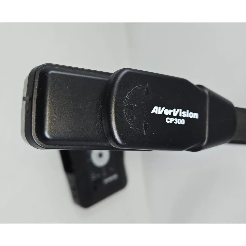 AVerMedia AverVision CP300 8x Document Camera VGA USB Power Cord Tested Works